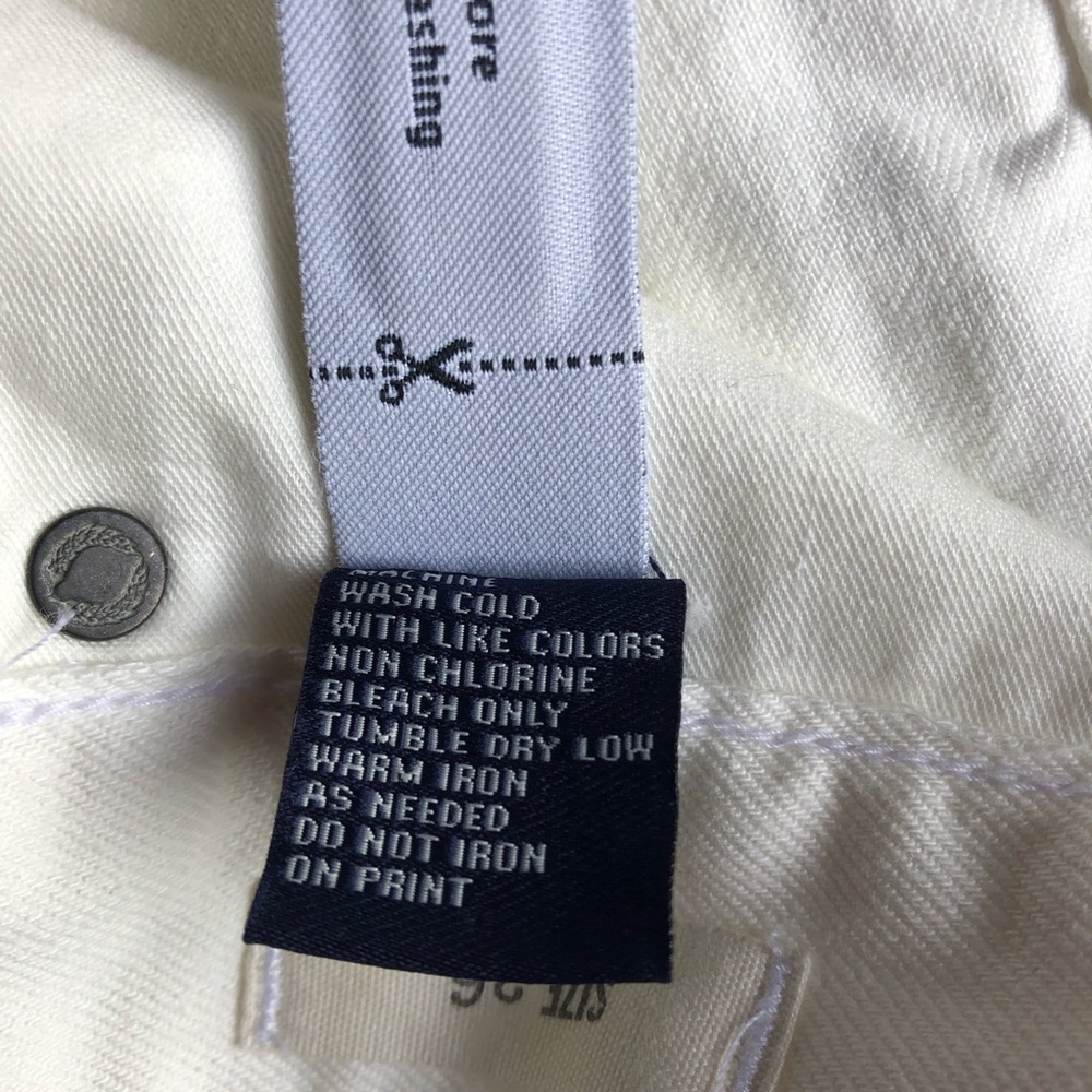 NWT Madewell White Denim Shorts - Picture 5 of 7